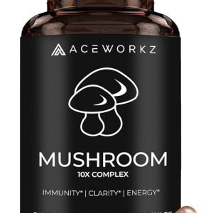 aceworkz 10 mushroom complex supplement